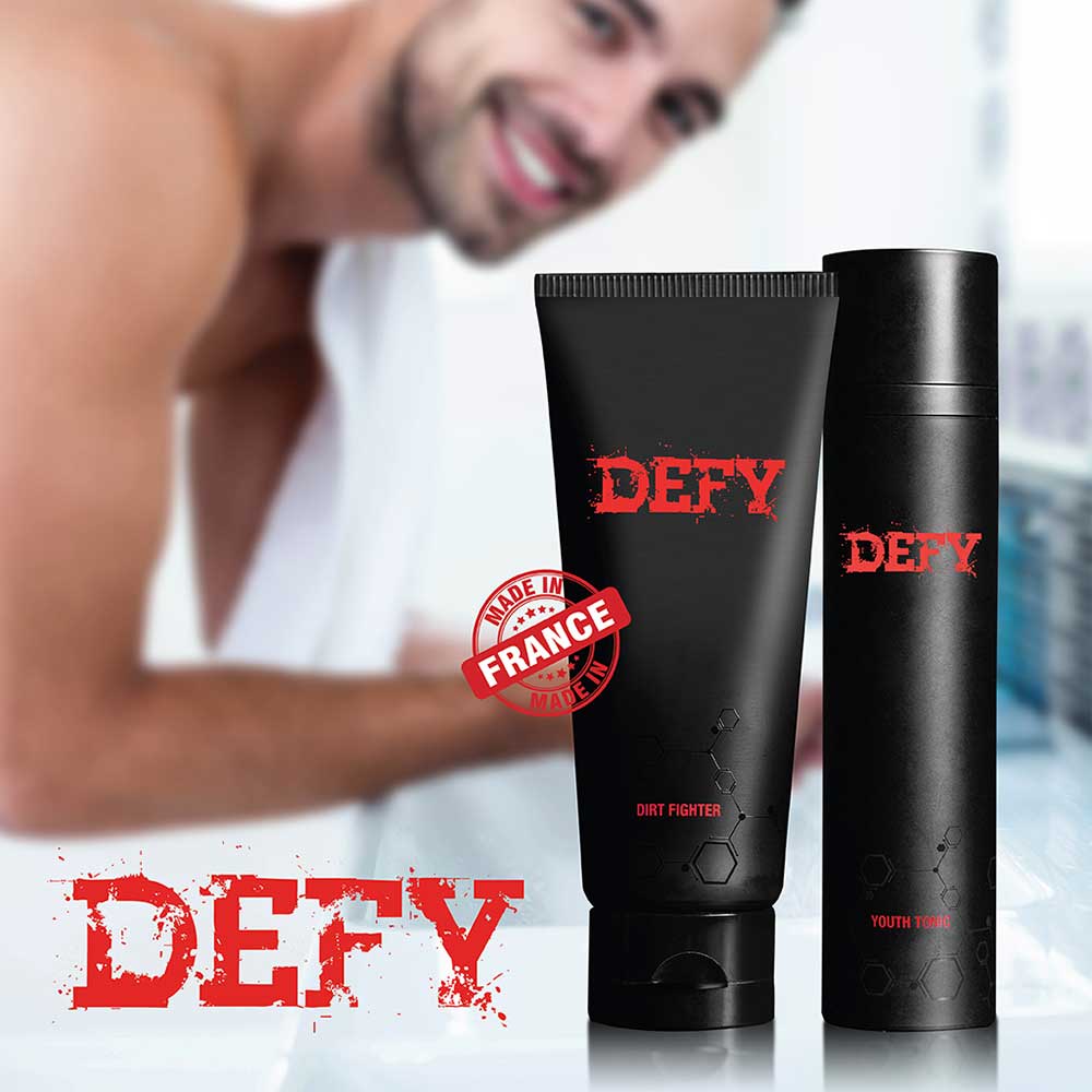 defy men skincare