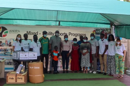 QNET staff visiting ANOPA Project in Ghana