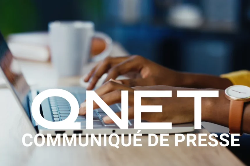 Lire le communiqué de presse officiel de QNET